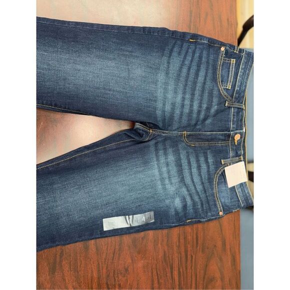 NWT Lauren Conrad Mid-Rise Skinny Stretch Dark Wash Denim Size 14 - Picture 2 of 9
